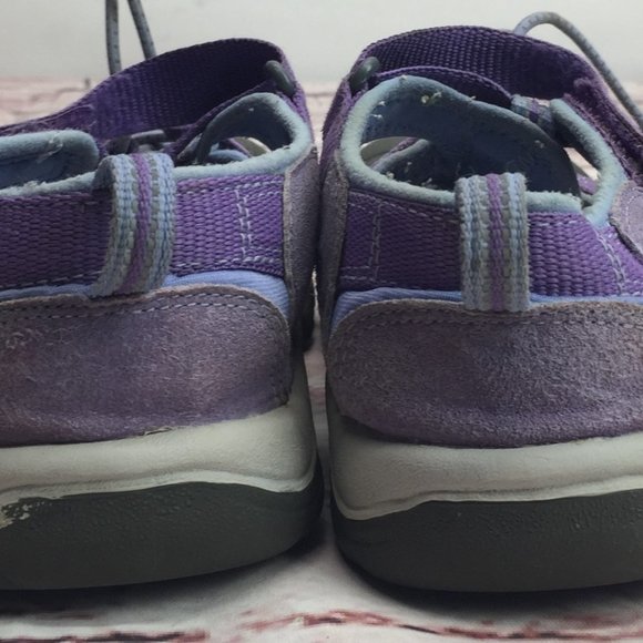 Kid's Keen Comfort Hicking Sandals Purple Size 4 - Picture 4 of 8
